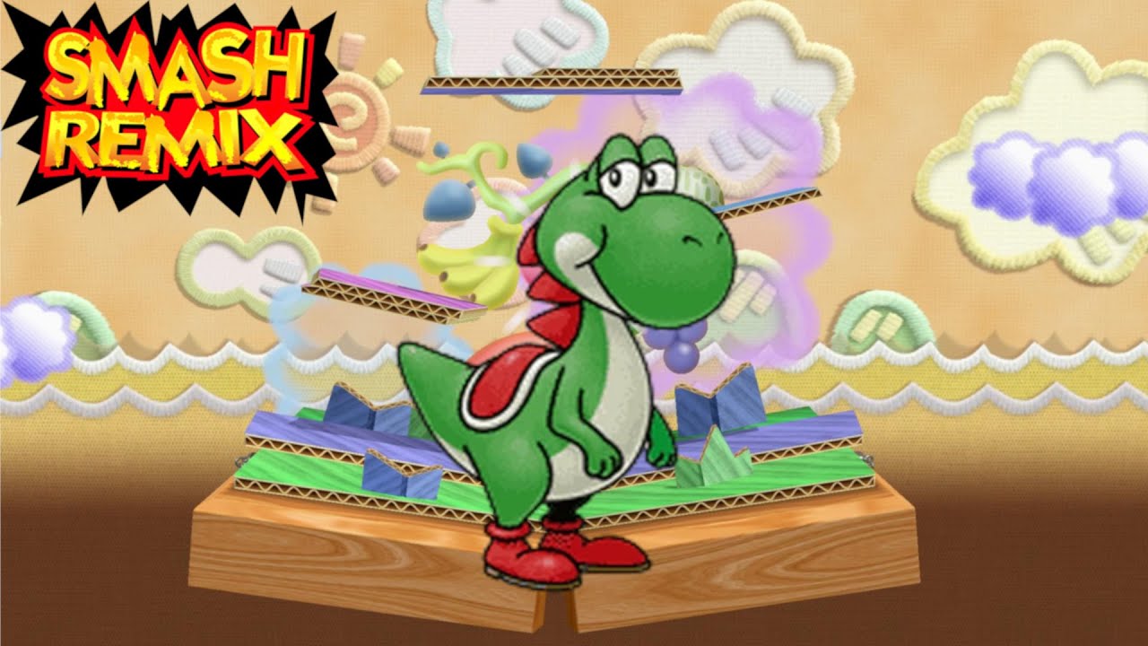Smash Remix: Yoshi 1P Mode Playthrough
