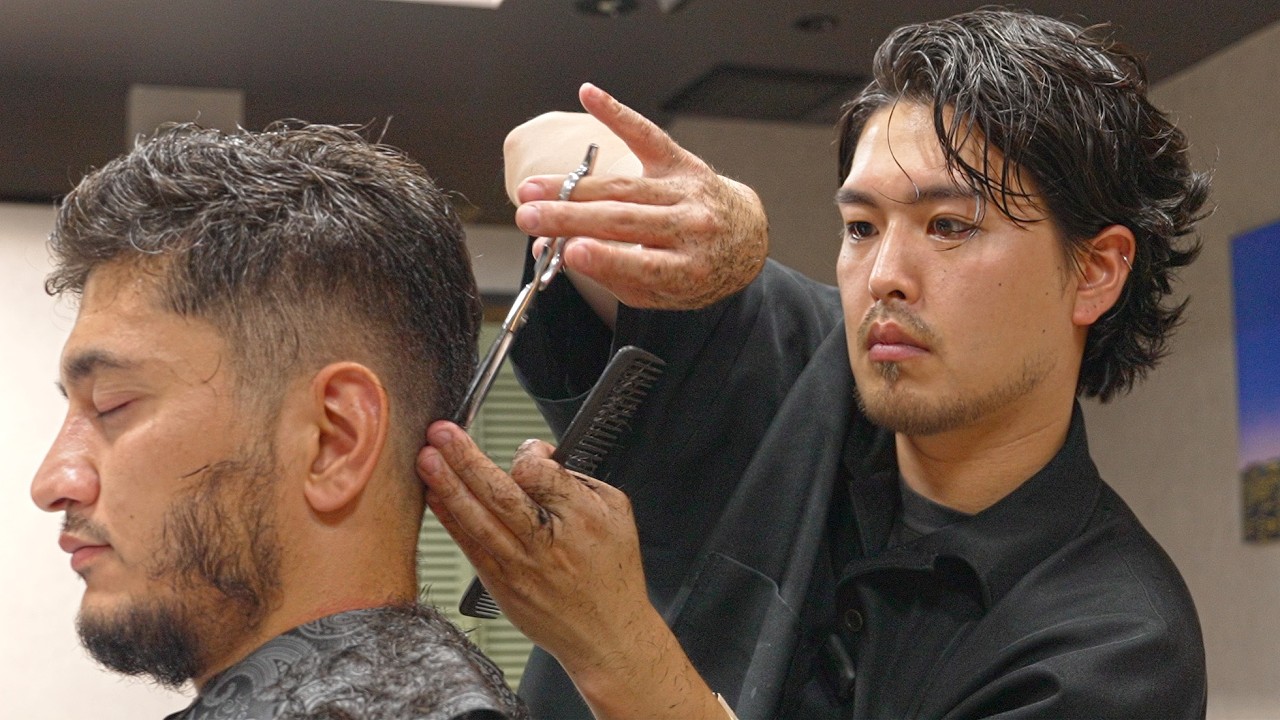 💈(ASMR) He Cuts Like He’s Sculpting – Everyone's Favourite Japanese Barber | Genki Kobayashi
