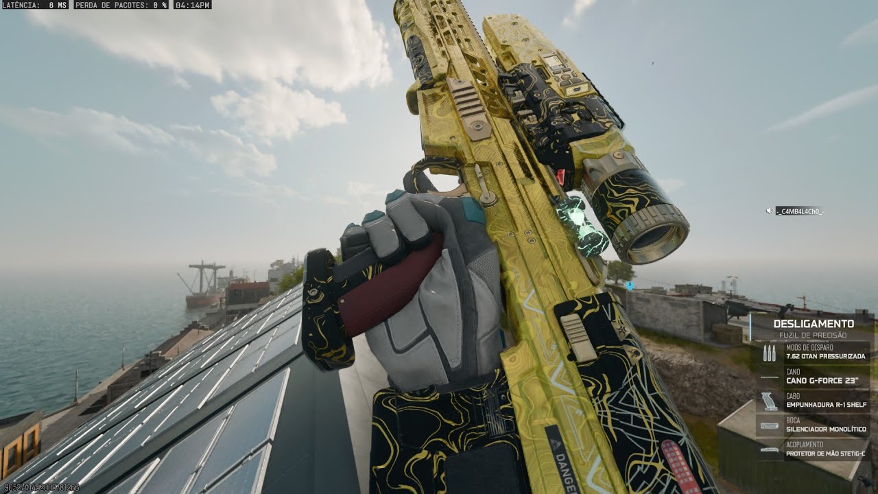 Jogando Warzone ressurgencia 