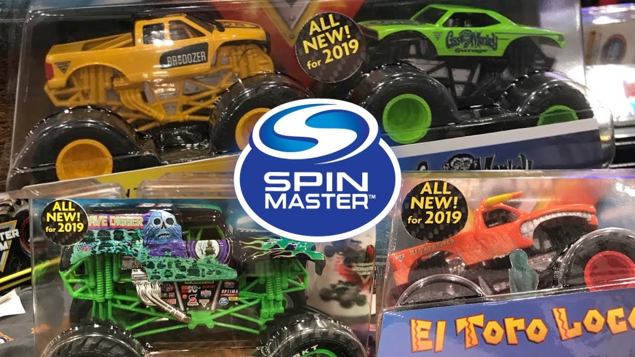 ПРЕДСТАВЛЕНЫ ПРОТОТИПЫ SPIN MASTER MONSTER JAM 2019 ГОДА!