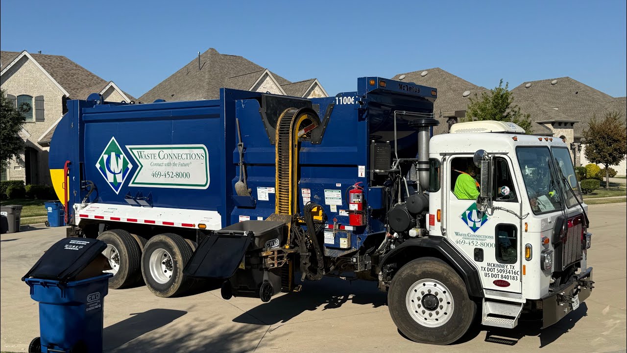 Waste Connections’ Garbage Trucks: Celina’s Final Weeks! 