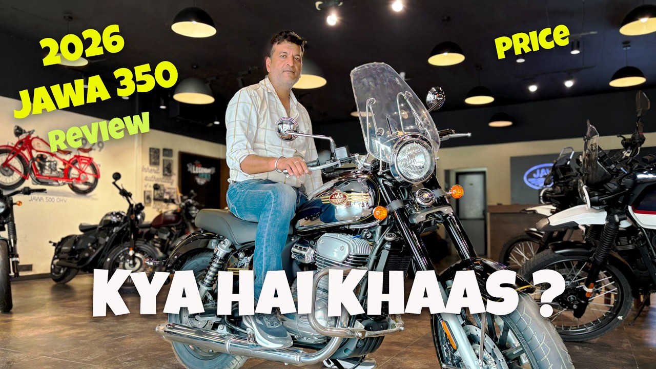 2026 Jawa 350 Black Chrome: Review, Mileage & All Features Explained! ⚡🏍️