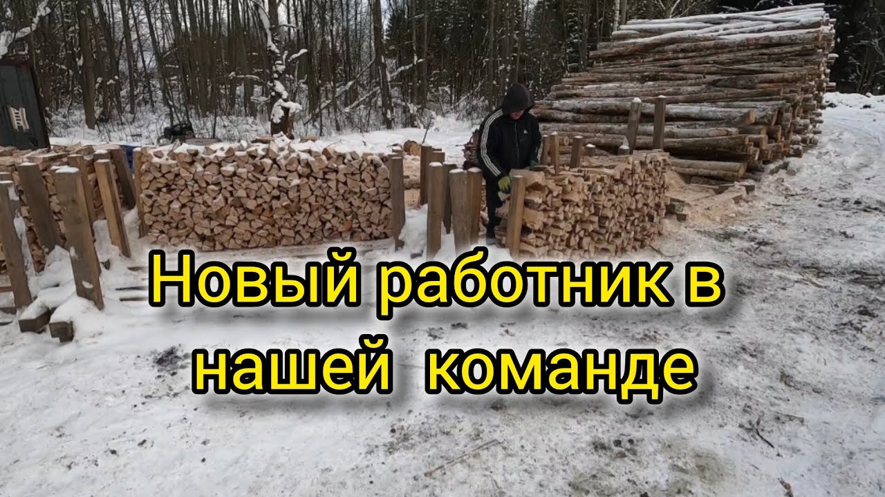 Газель обновилась: заменён ГТЦ, смазаны шкворня + новый работник в нашей команде колоть дрова