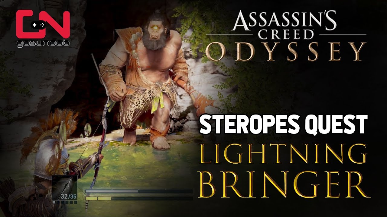 Asssassin's Creed Odyssey - The Lightning Bringer Quest - Steropes Bounty