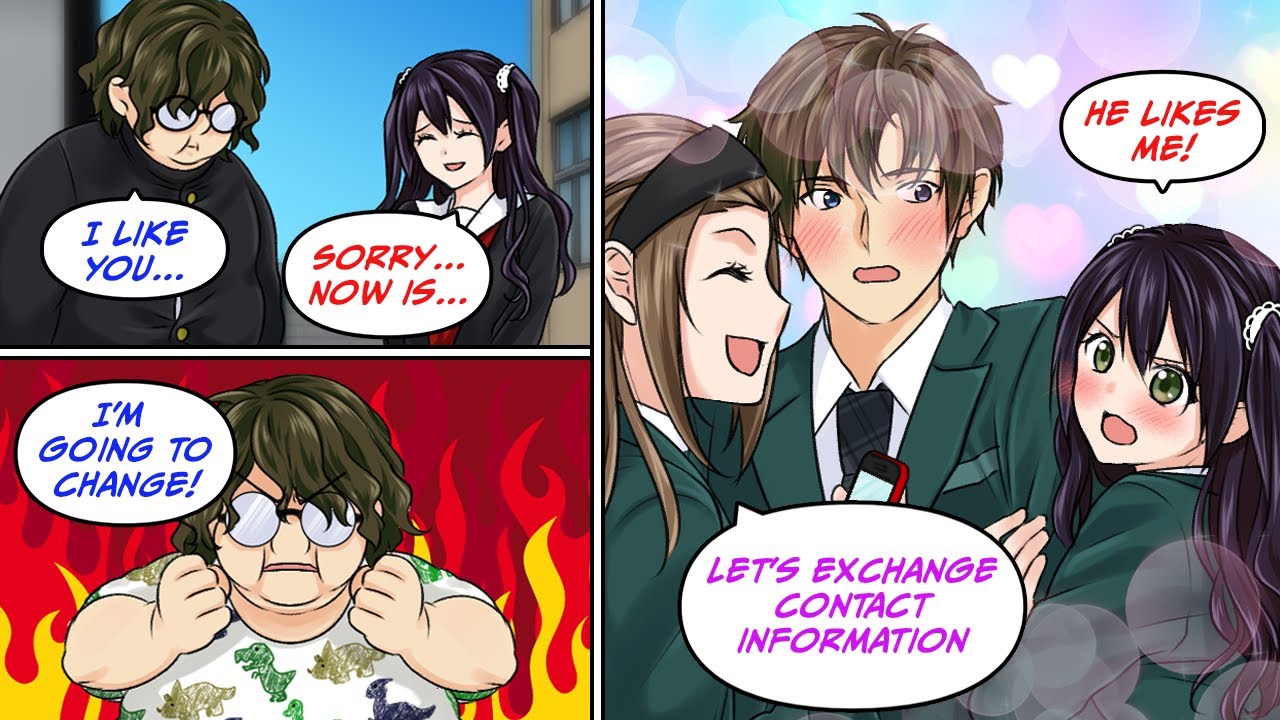 [Manga Dub] I went on a diet to get back at the girl who turned me down! [RomCom]