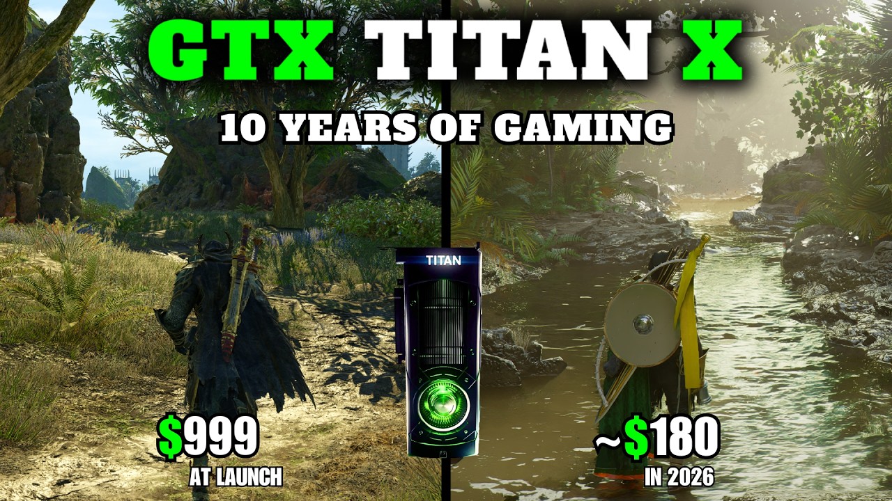 GTX TITAN X in 2026 | 10 Years of Benchmarks | 45 Games Tested