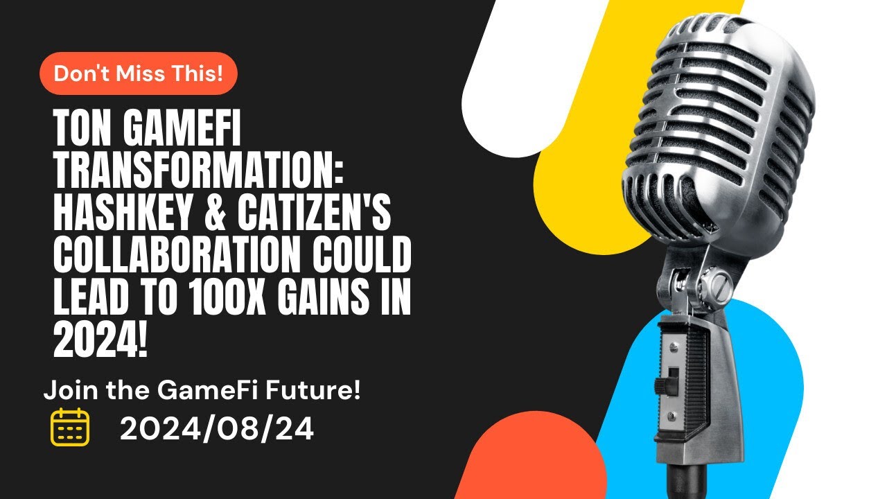 TON GameFi Revolution: How HashKey & Catizen Are Transforming the TON GameFi Ecosystem in 2024!'