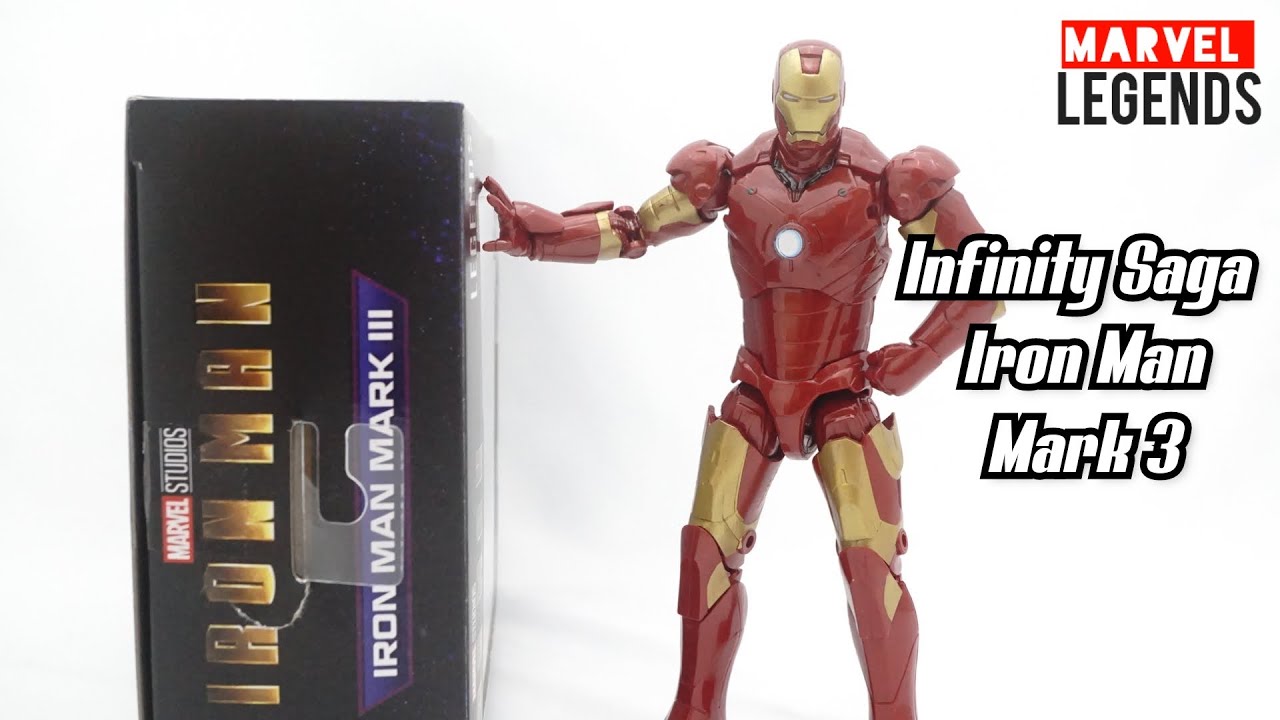 Marvel Legends Infinity Saga Iron Man Mark 3 (Mk III) Review and Comparison