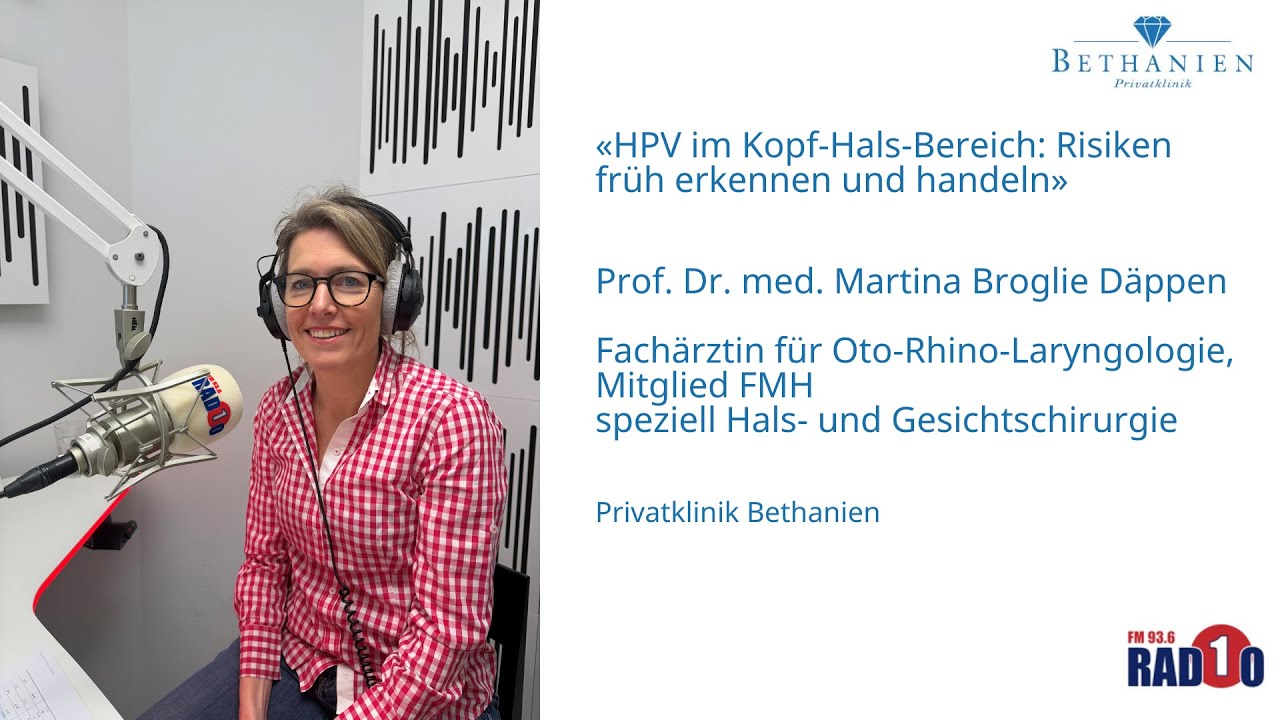 Podcast: HPV im Kopf-Hals-Bereich – Risiken früh erkennen und handeln