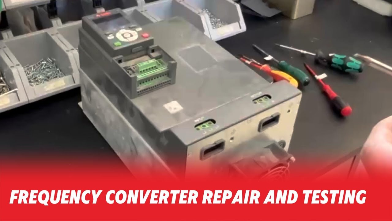 Frequency converter repair and testing