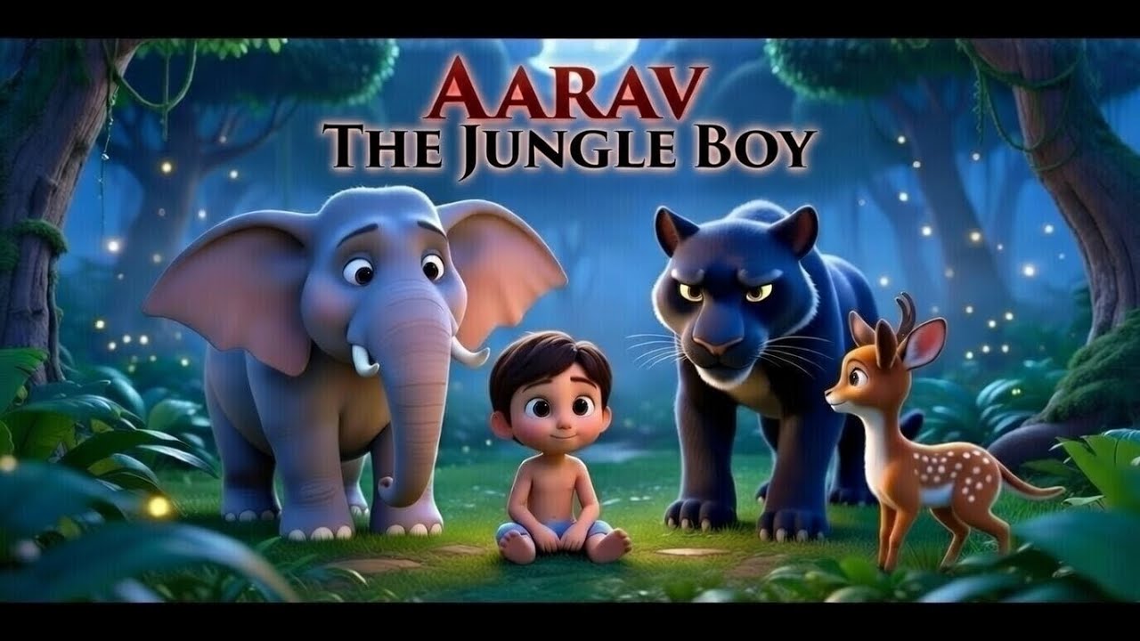 Aarav The Jungle Boy heart Touching Jungle Story 🐒🌿