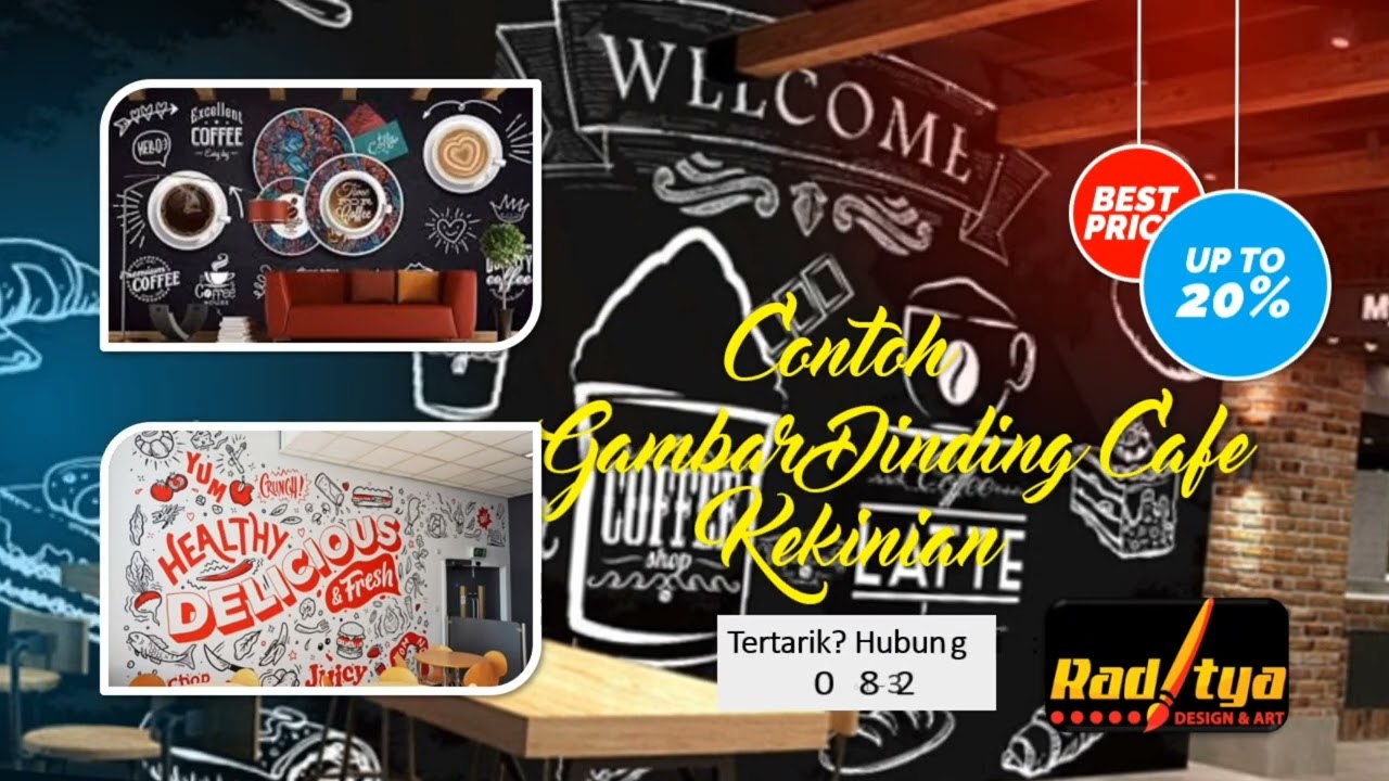 Keren Abis Dinding Cafe Kekinian Yang Membuat Tampilan Interior Simple Dan Elegan