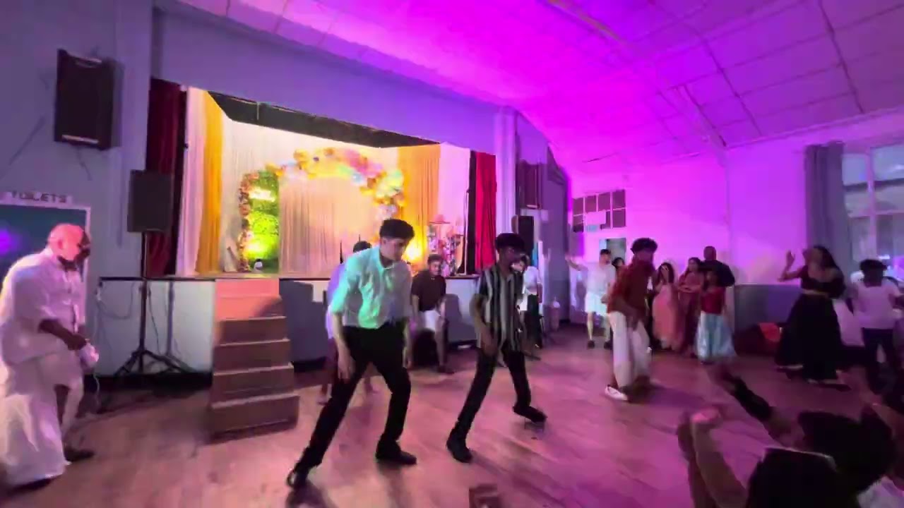 Johna’s 18 th birthday party dance by family.