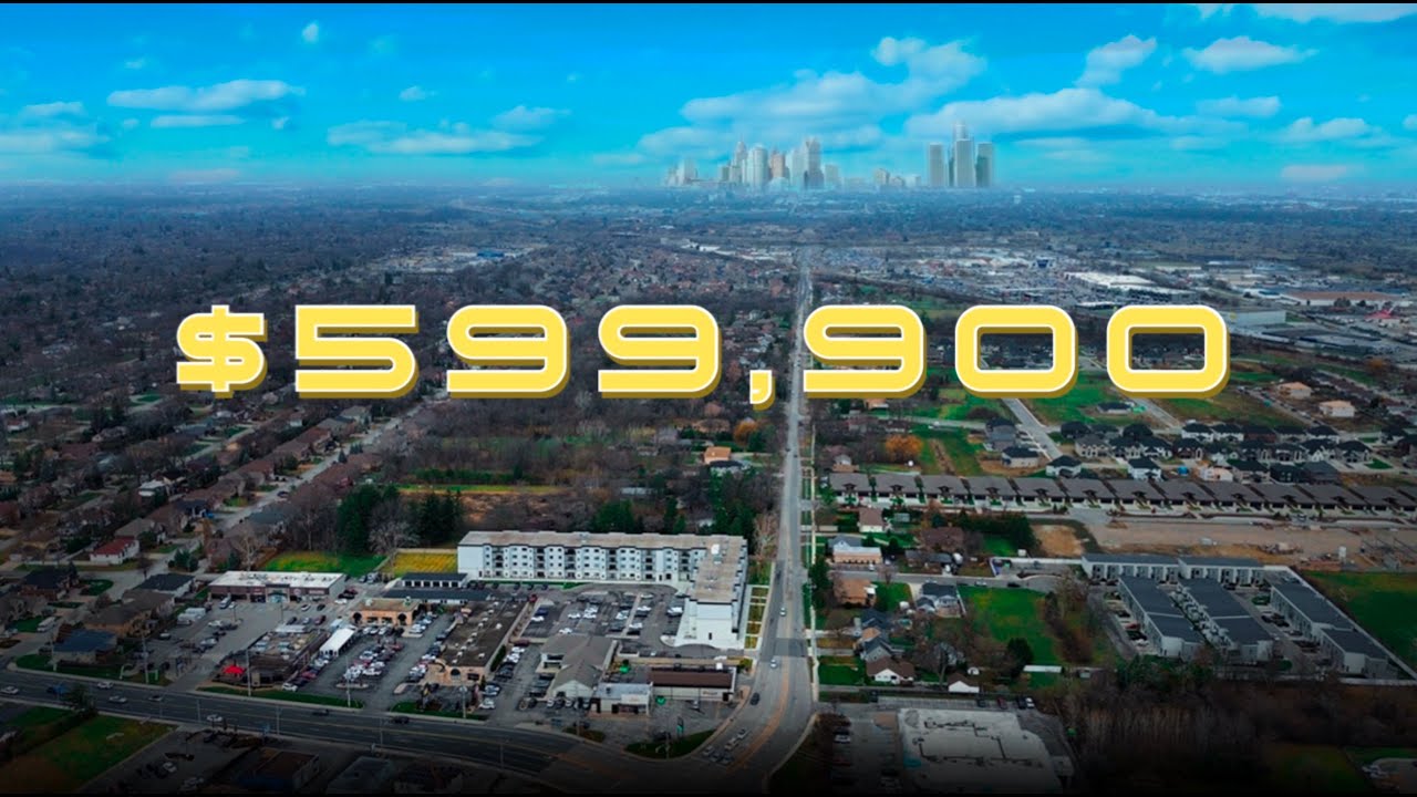 Touring the BEST $599,900 LUXURY condo - Windsor, Ontario