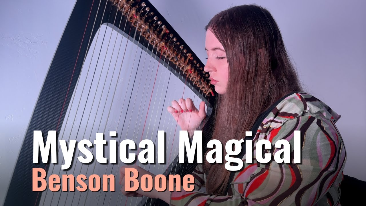 Benson Boone - Mystical Magical (Harp Cover) + Sheet Music