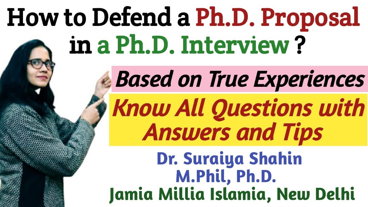 PhD Entrance Interview Questions with Answers. by Dr. Suraiya Shahin (JMI Delhi). #phdinterview