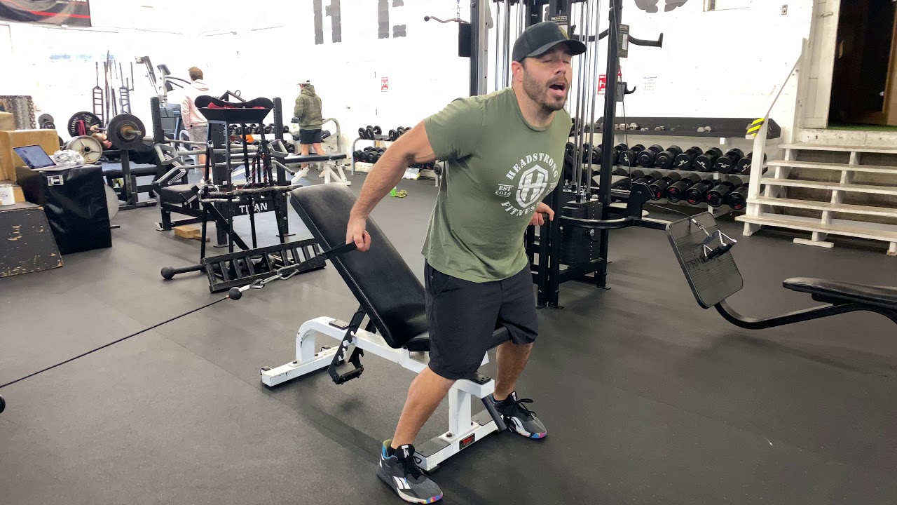 Incline Bench Cable Fly