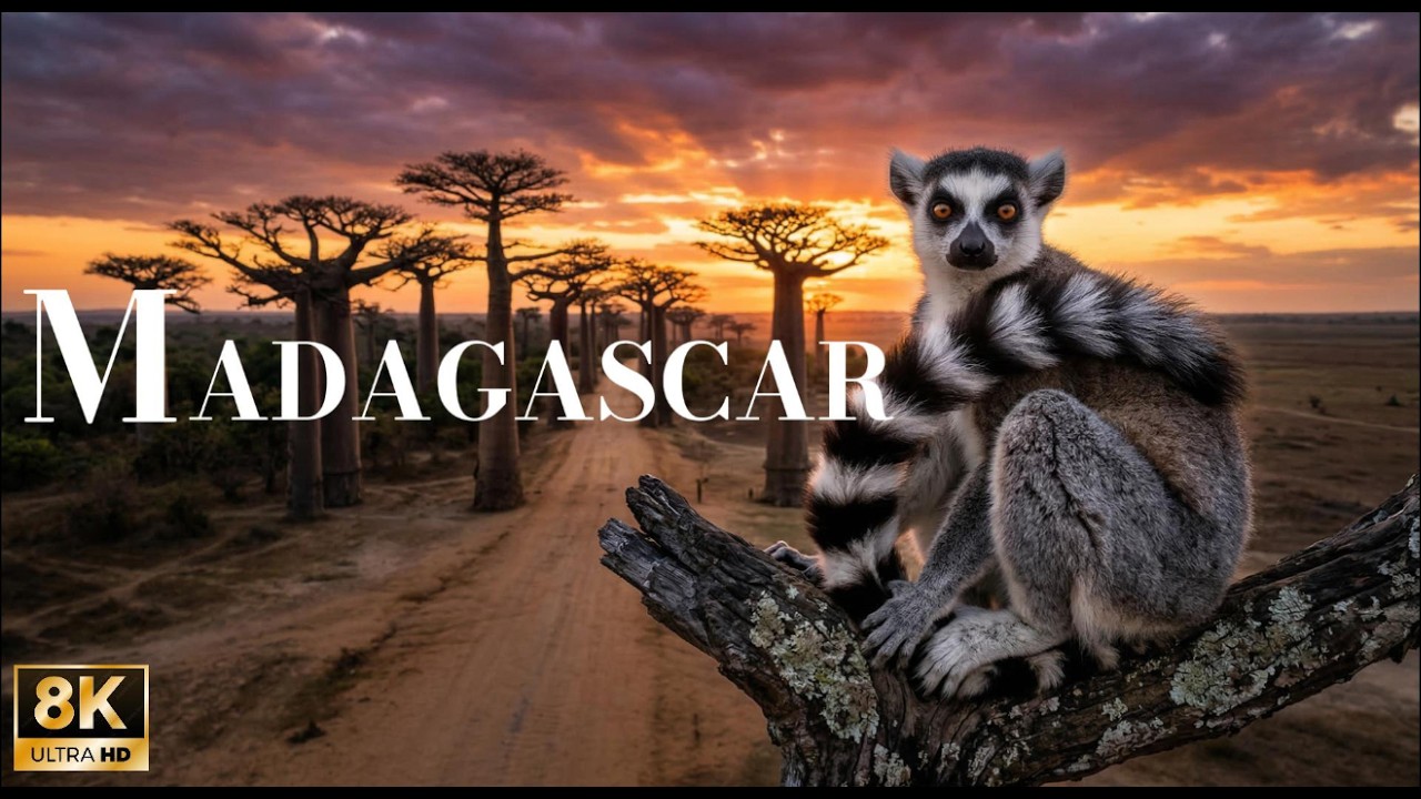 Mysterious Madagascar in 8K HDR: Untouched wilderness and stunning wildlife
