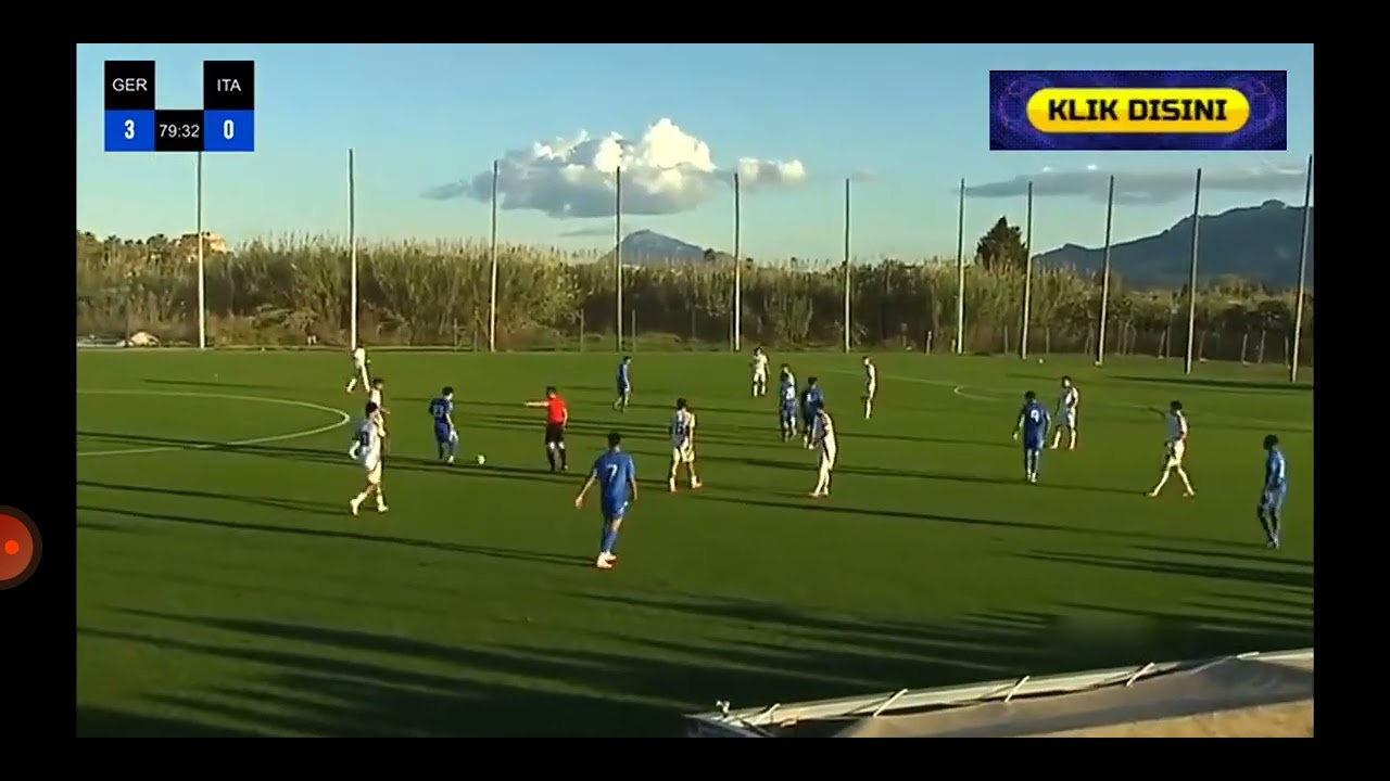 Germany U20 vs Italy U20. // gol ke 4. // 4-0 ||
