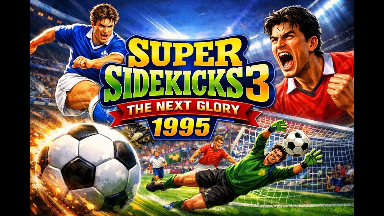 Super Sidekicks 3 Gameplay 1995 – Legendary Neo Geo Arcade Football#SuperSidekicks3 #NeoGeo