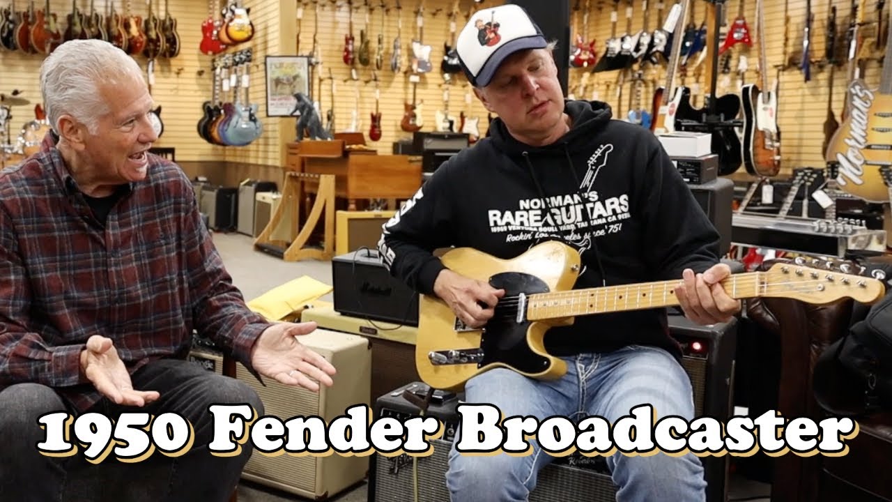 Джо Бонамасса, 1950 год, Fender Broadcaster