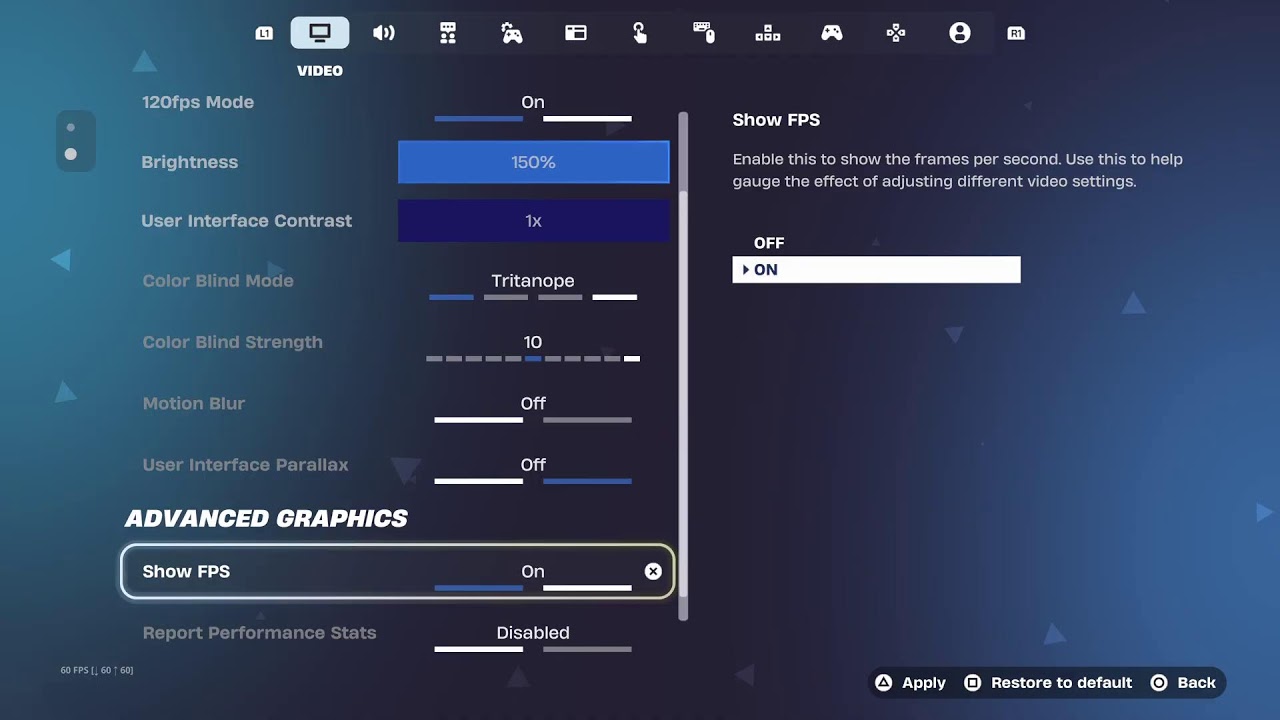 Just playing fornite