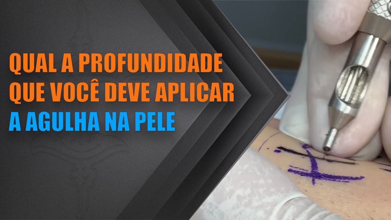 Qual a Profundidade que Você Deve Aplicar a Agulha na Pele - Esculpindo seu traço - Erick Lodetti