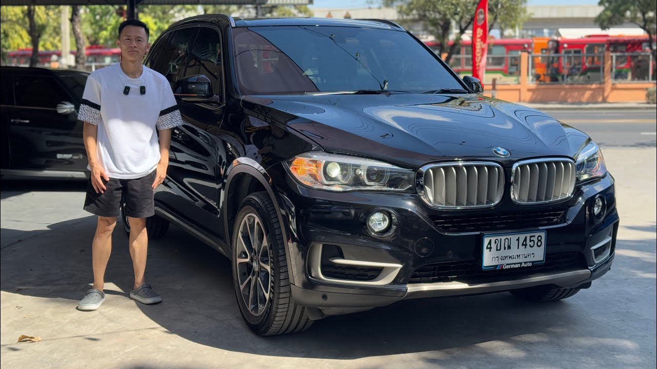 🚘BMW X5 SDRIVE 25d PURE EXPERIENCE F15 2015 สีดำ ดีเซล✅ราคา 1,390,000 บาท🛣️ไมล์ 120,000 กิโลเมตร