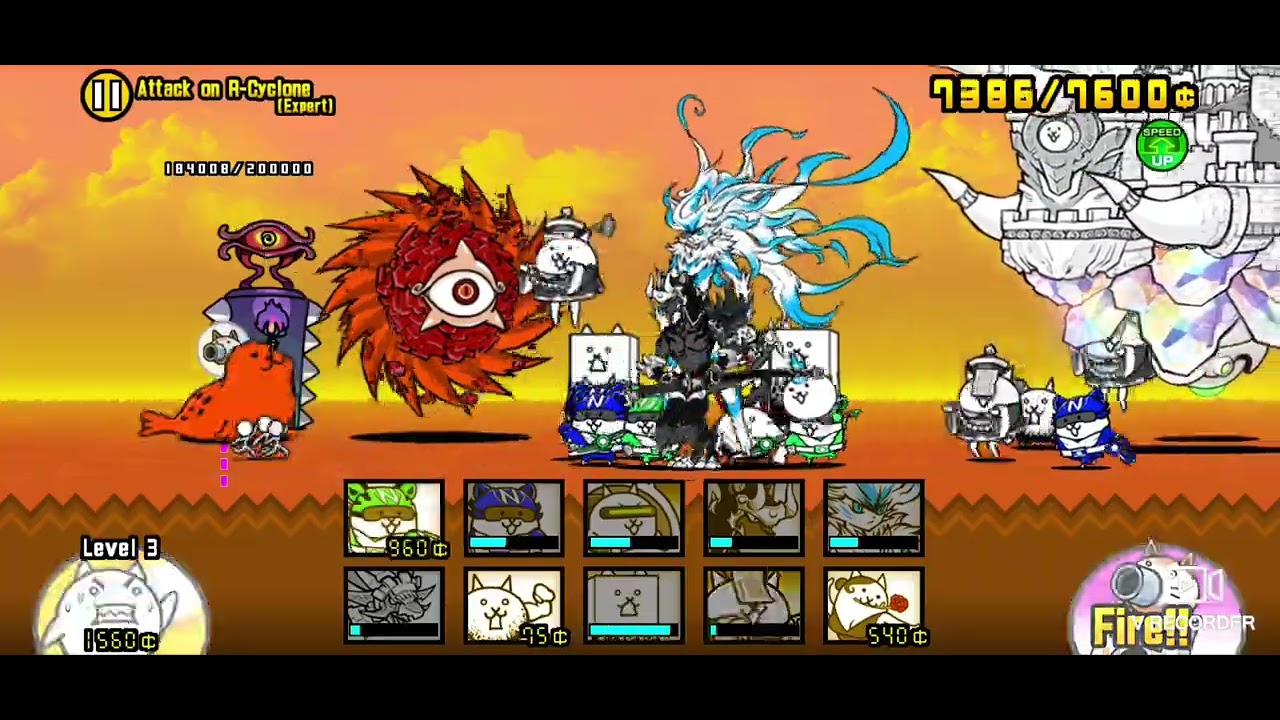 how i did beat red cyclone