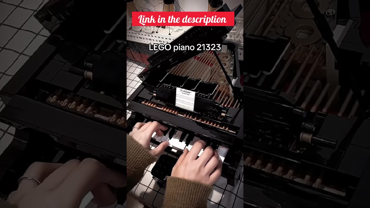 Build & Play! 🎹 LEGO Ideas Grand Piano in Action!
