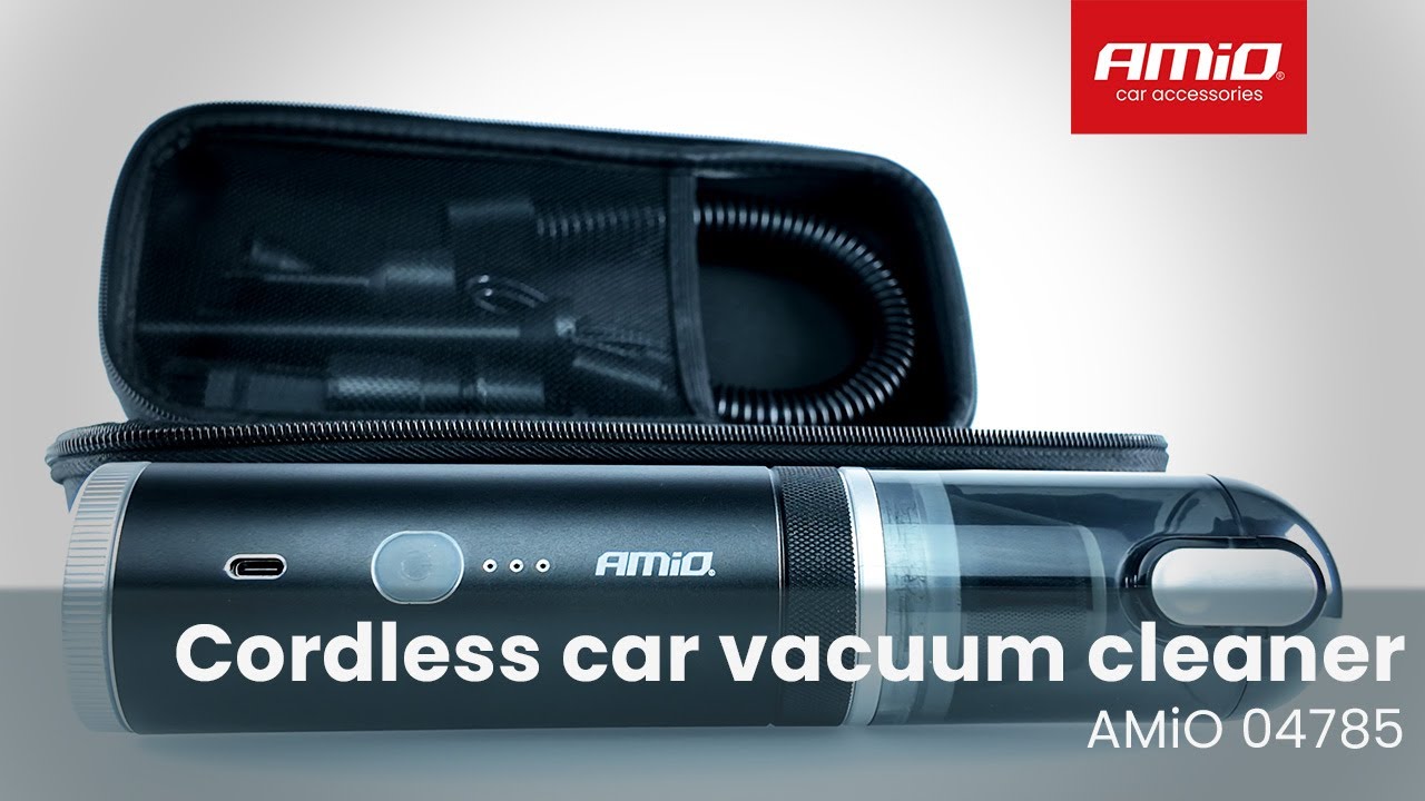 Cordless car vacuum cleaner with pump function | AMiO 04785