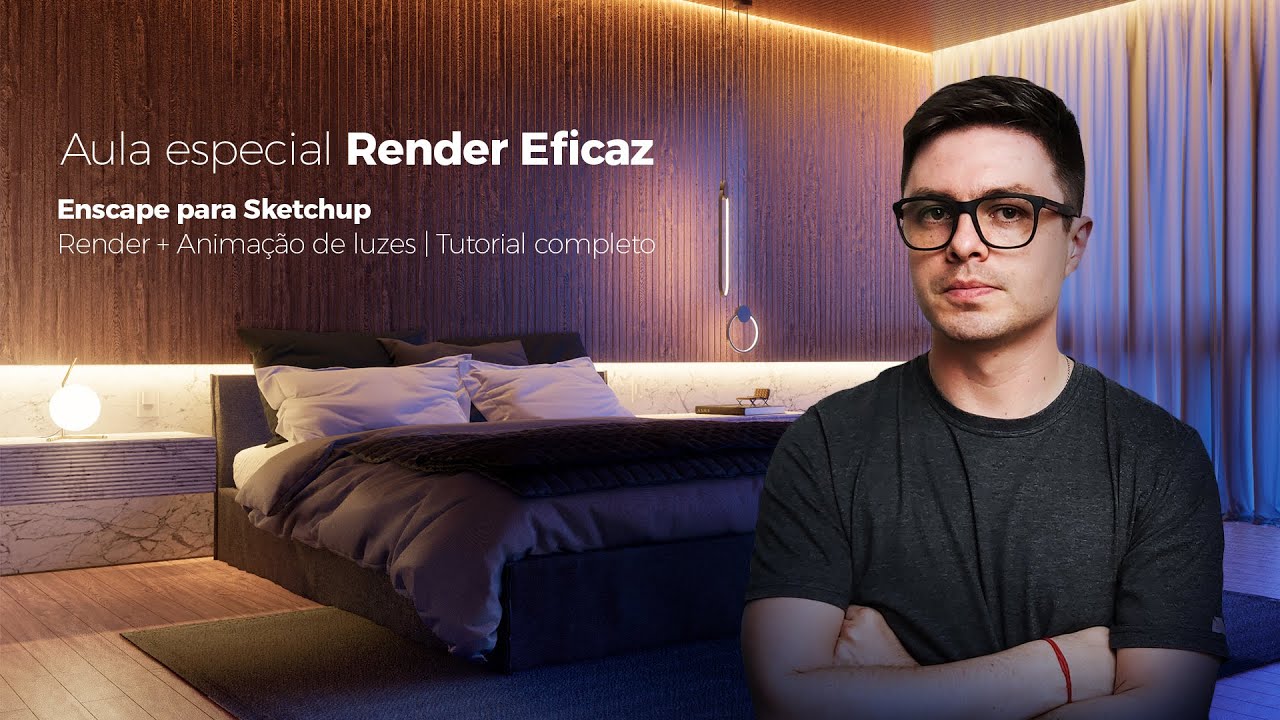 Enscape para Sketchup - Aula especial Render Eficaz | Tutorial Completo