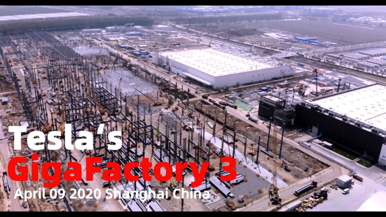 (April 09) The 3A 3B huge size starts to show ....Tesla Gigafactory 3
