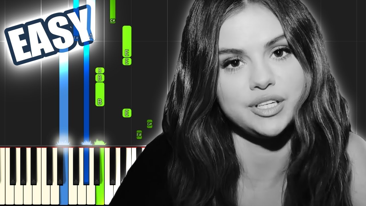 Selena Gomez - Lose You To Love Me | EASY PIANO TUTORIAL + SHEET MUSIC by Betacustic