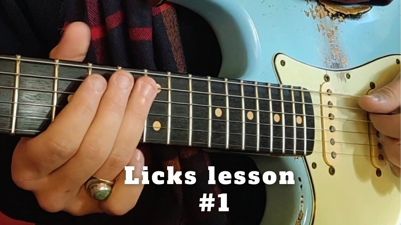 SRV/Philip Sayce Licks Lesson #1