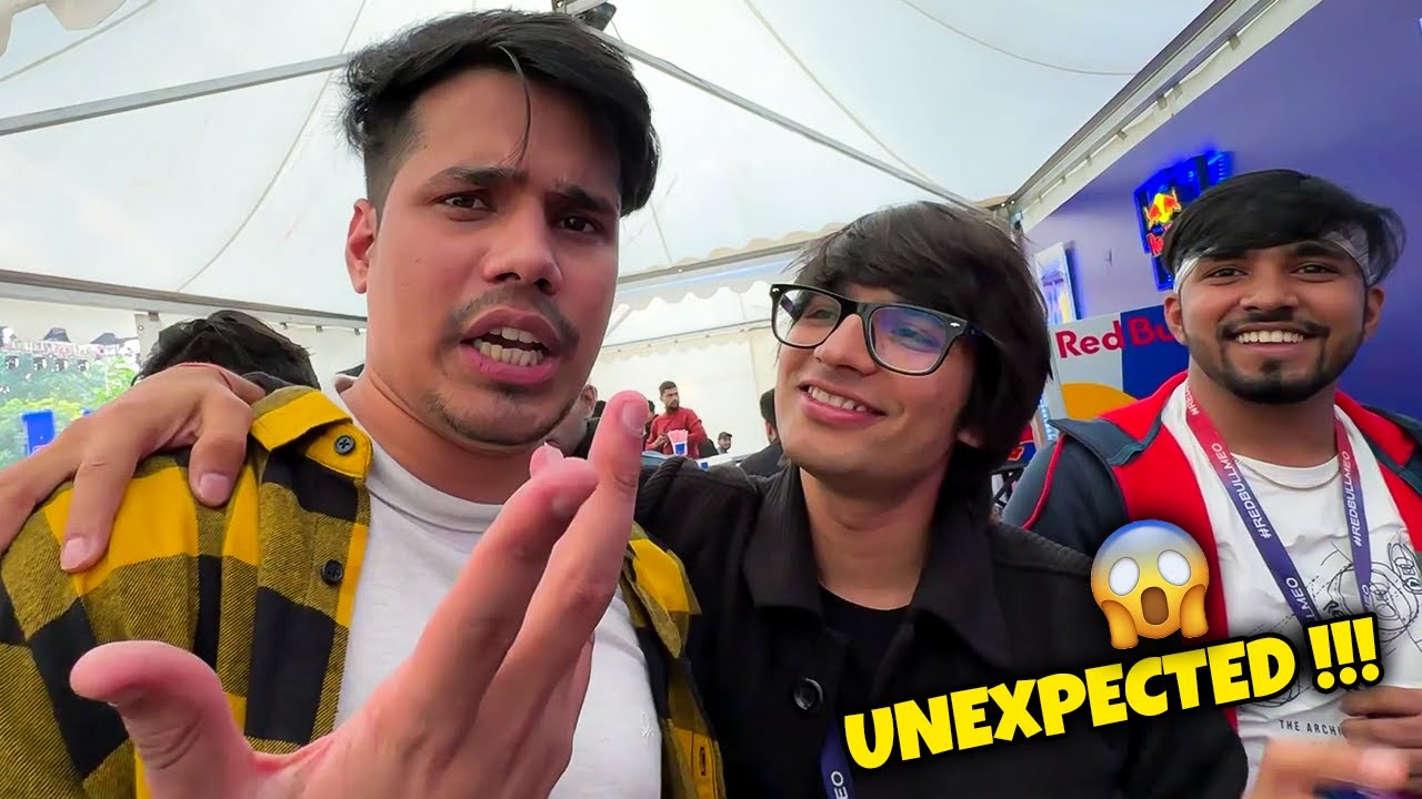 First Public Event with @TechnoGamerzOfficial @souravjvlogs @JONATHANGAMINGYT & more