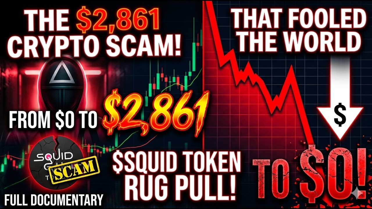 The $3,000,000 Crypto Scam That Trapped Everyone: The Squid Game Token