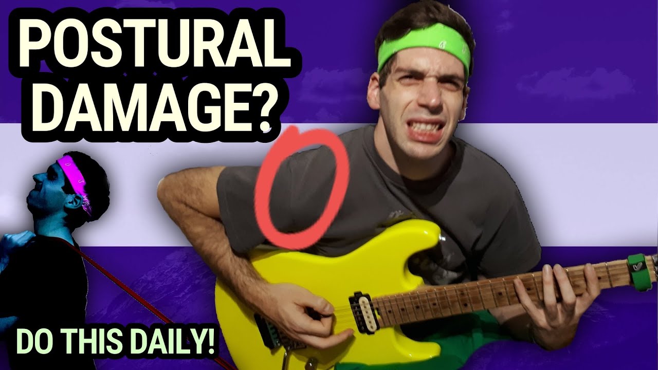 Guitar Shoulder Pain? 5min Workout For Guitarists