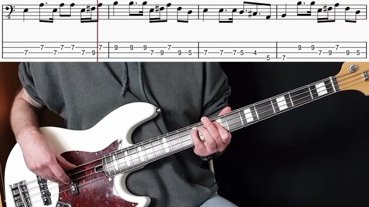 Turn You Inside-Out Bass Tutorial | R.E.M. | Learn & Play Along | Rhythm Only