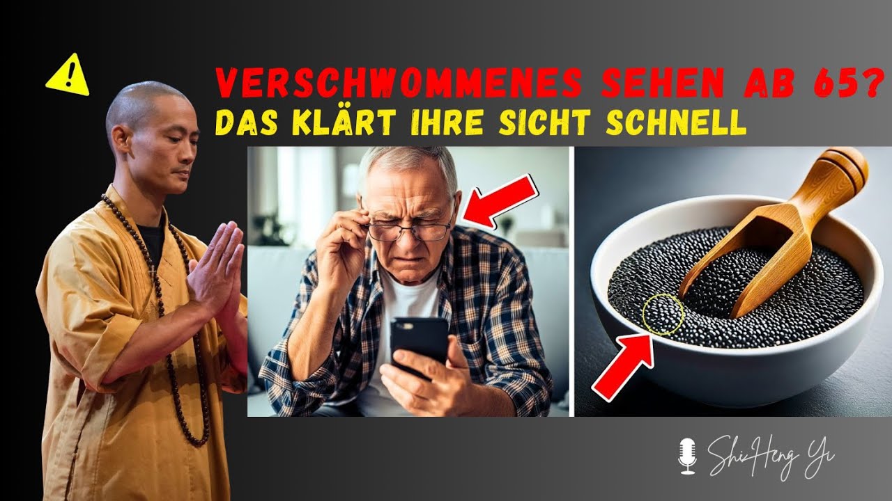 Senioren: Essen Sie DIESEN Samen, um die Augen natürlich zu schützen