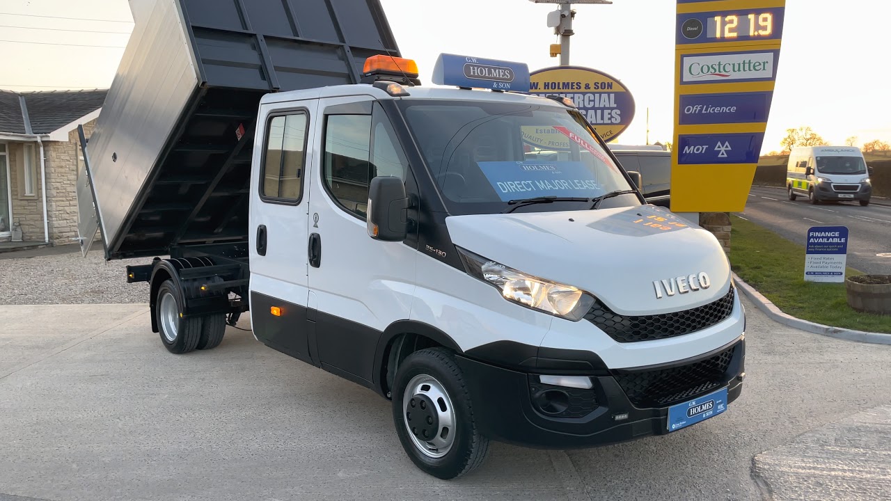 2016 66 IVECO DAILY 35C13 2.3 RWD 126 BHP DOUBLE CAB ARBORIST TIPPER **NEW BUILD**IMMACULATE EXAMPLE