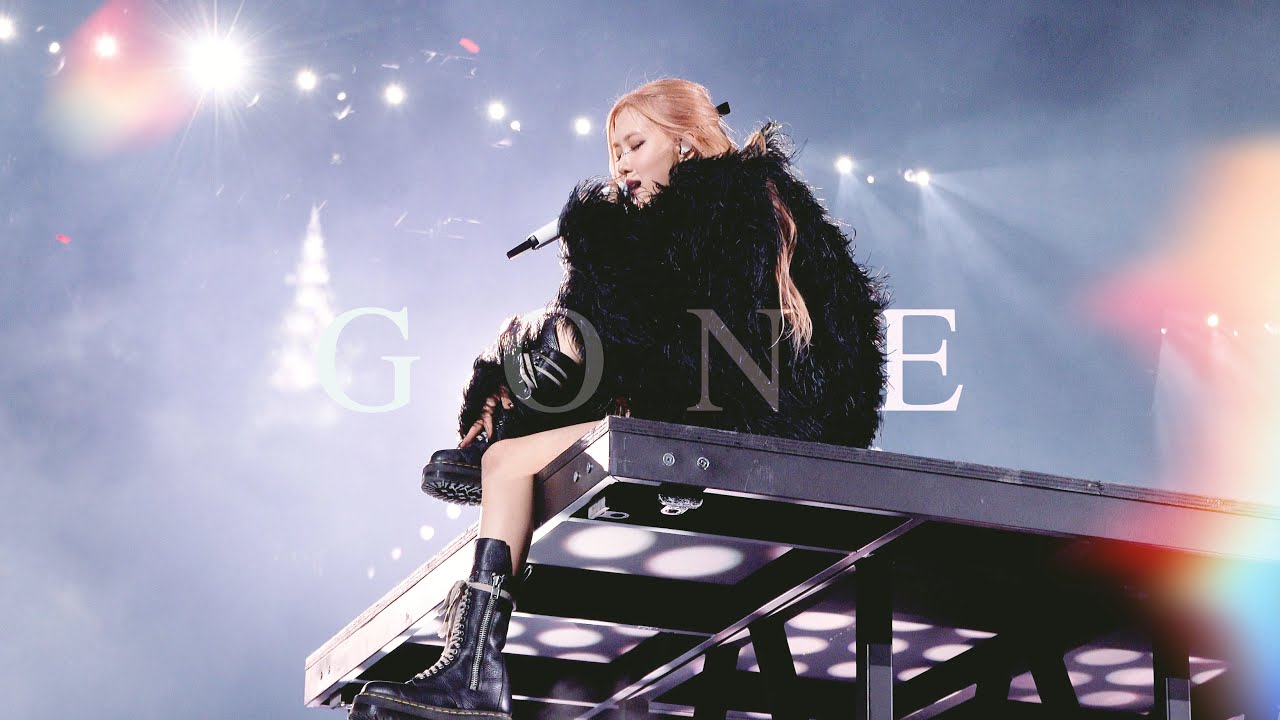 230422 BLACKPINK ROSÉ 로제 Coachella 코첼라 Solo 직캠 fancam - Gone + On the ground