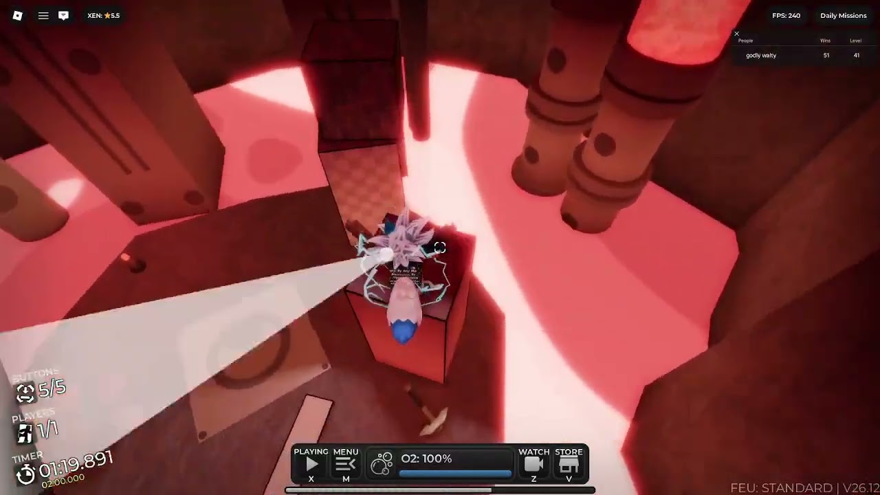 i beat xen in flood escape ultimate