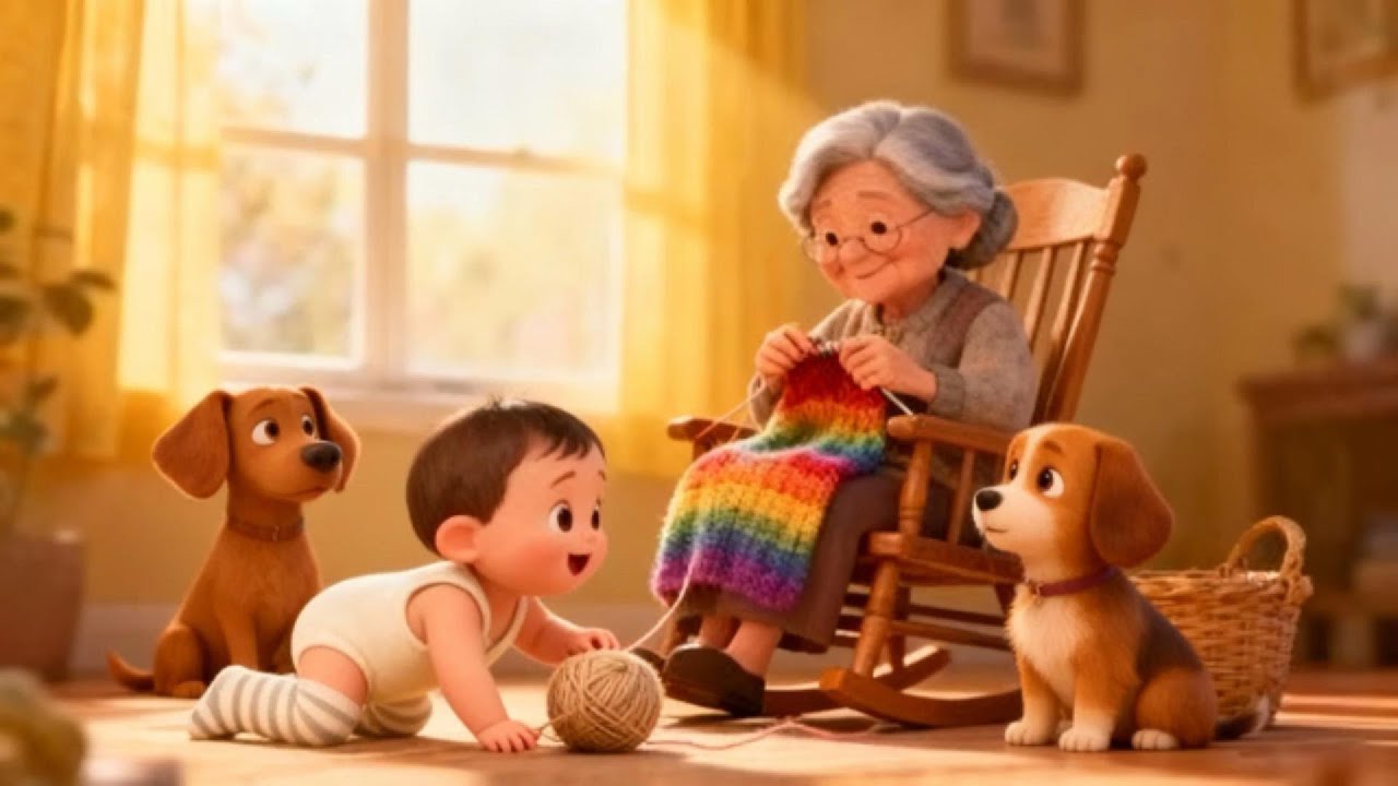 Grandma's Embrace in Every Sway 🧡🎵 | Hypnotic AI Sleep Soundscape