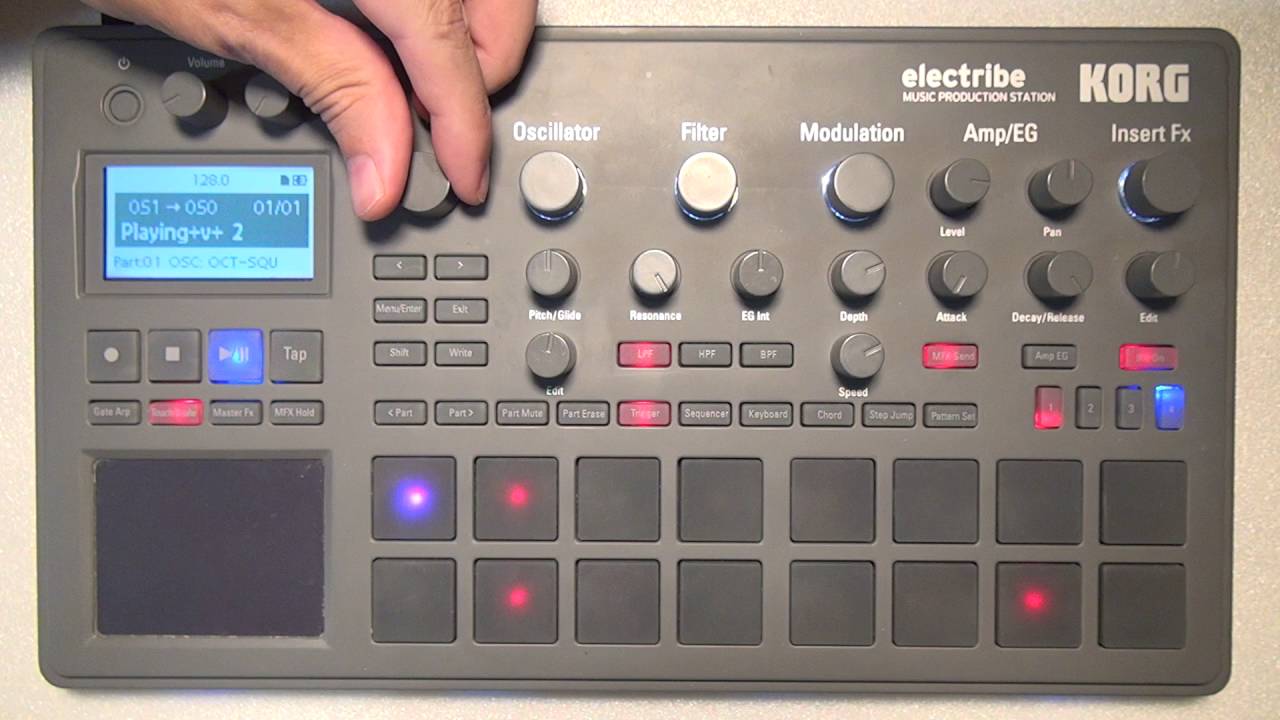 Korg Electribe 2 All New 203 Patterns With Chain Function