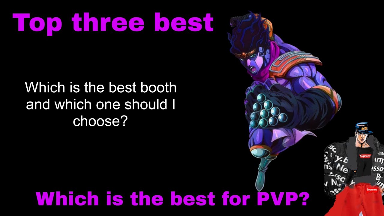Best Stands to start playing PvP in JSB Top 3 #jojobizzare#roblox #jojo #jojogames #yba