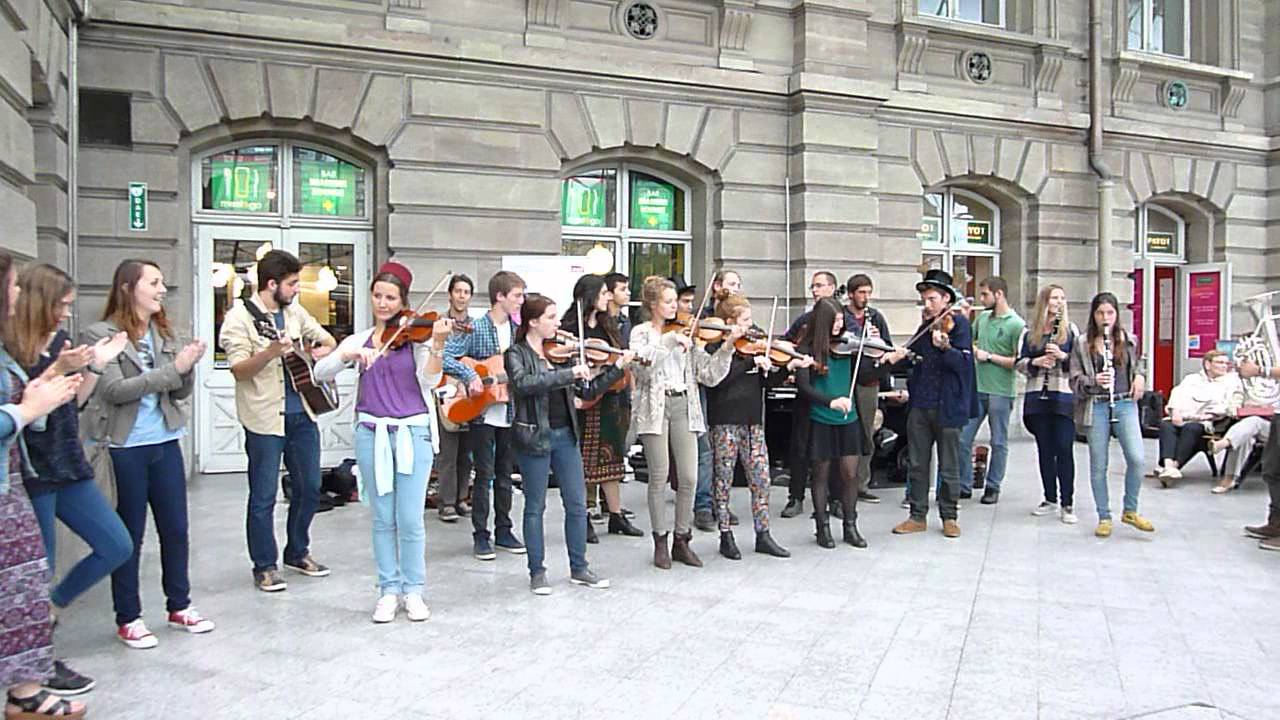 Papyros'n BalsiKa - Association Ballade- 23 août 2014 - Gare de Strasbourg (1)