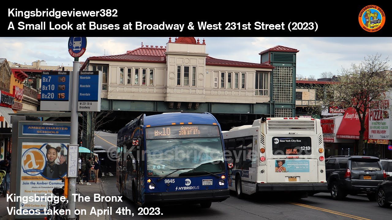 MTA New York City Bus: A Small Look at Buses at Broadway & West 231st Street (2023).