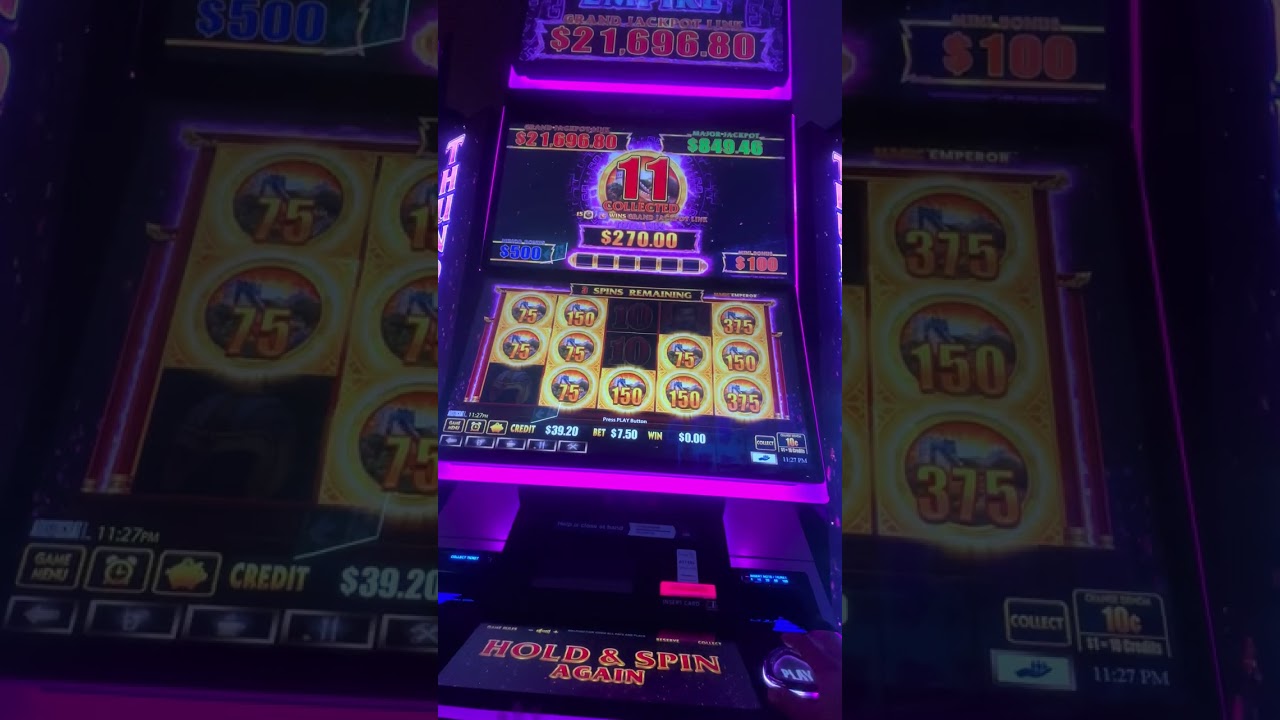 🔥🔥🤑🤑🔥🔥 Huge winnnn on thunder empire #casino #slot #jackpot 