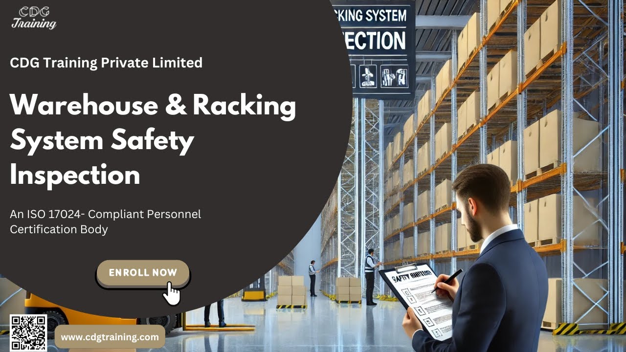 Warehouse & Racking System Safety Inspection Course | Online Certification Training | CDG Training